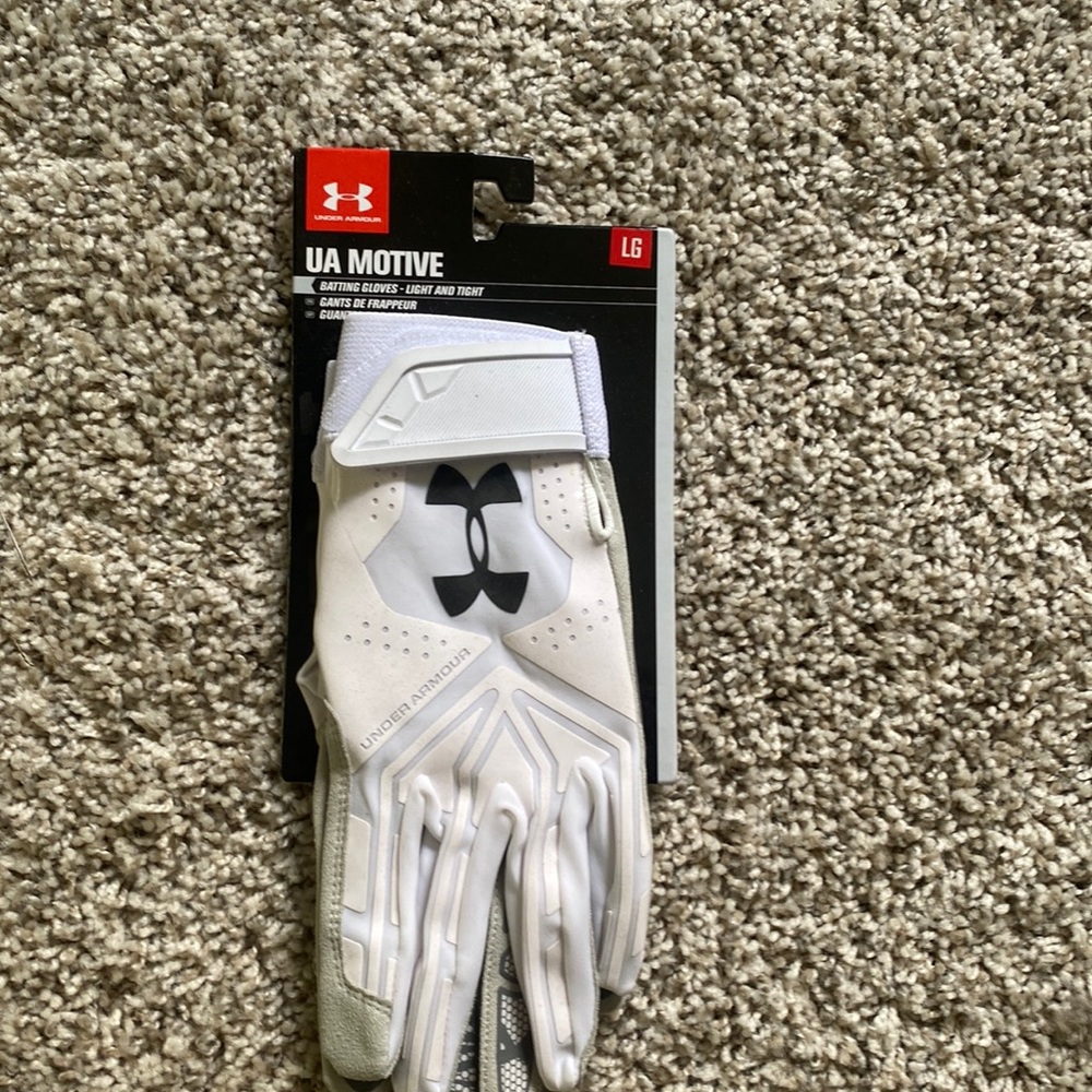 New under armour batting gloves